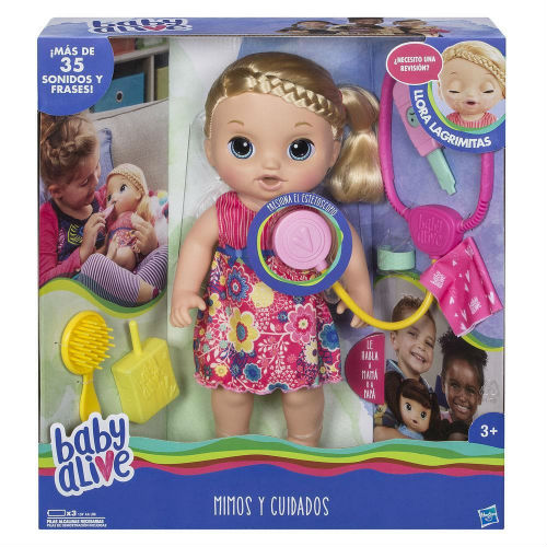 Hasbro muñeca Baby Alive lagrimitas llora verdad